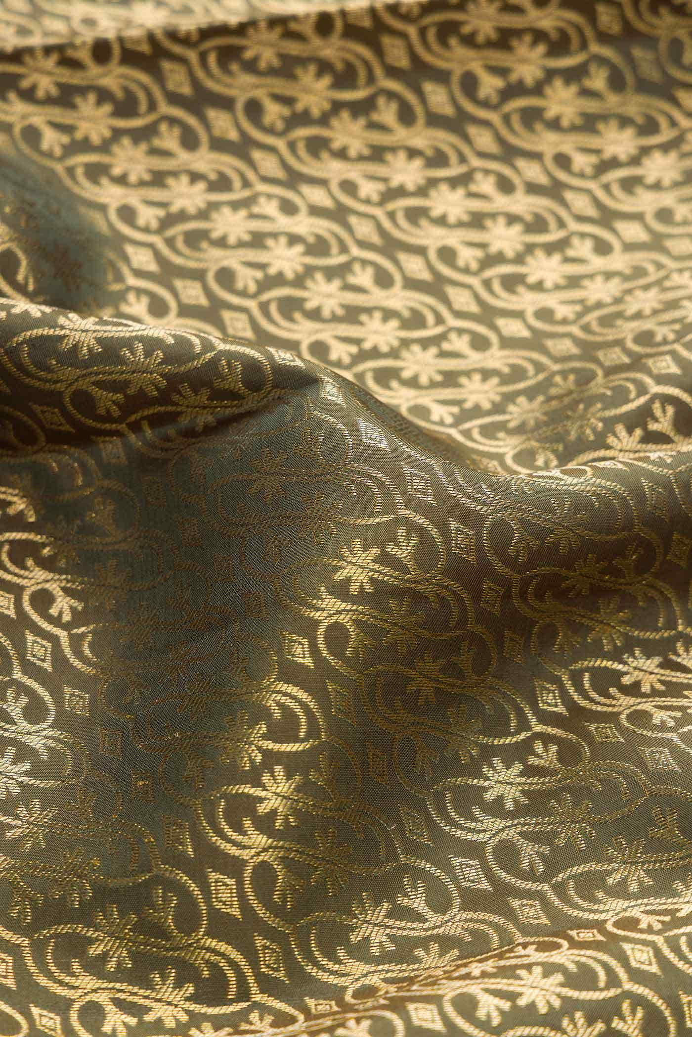 Green Kanchipuram Silk Saree