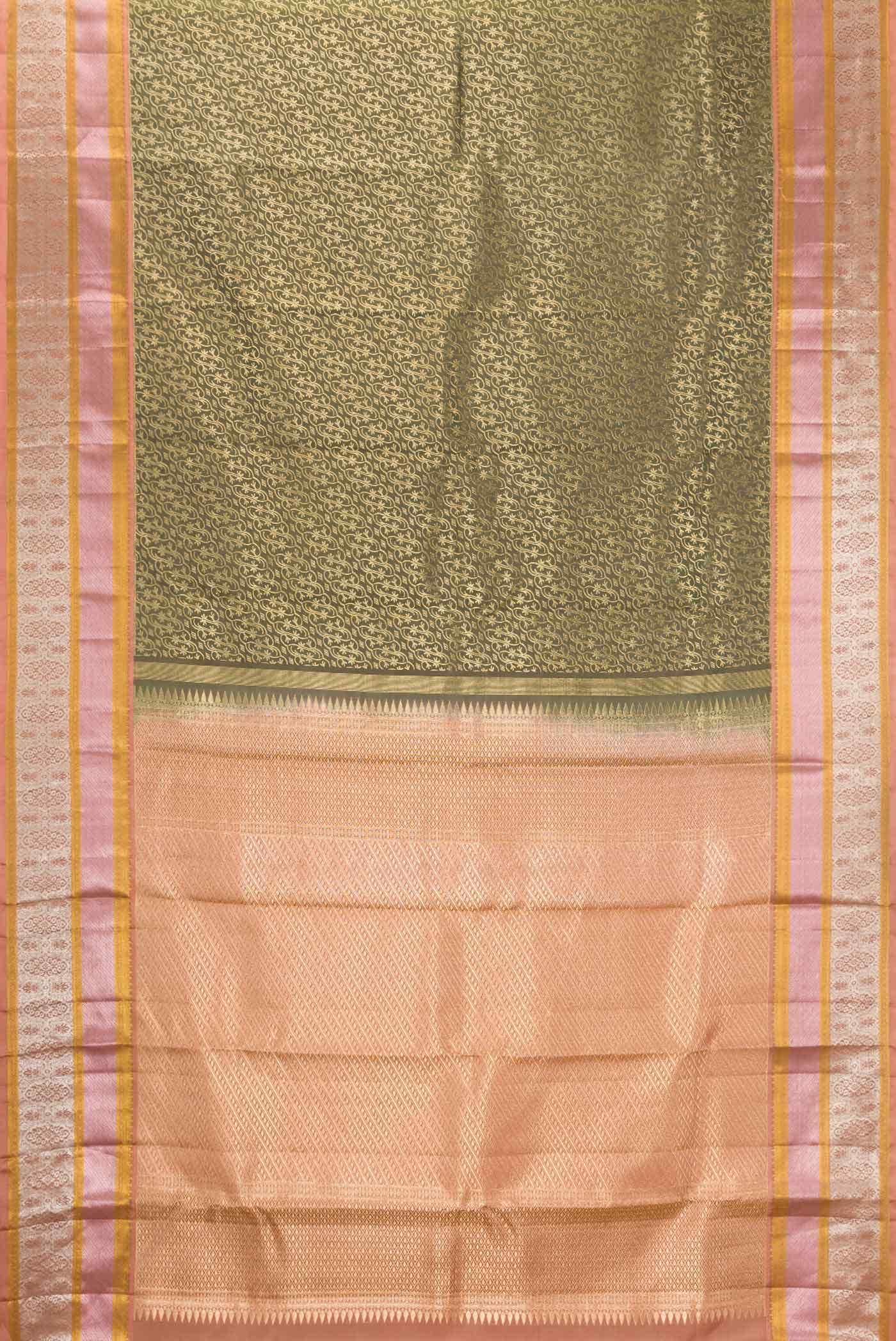 Green Kanchipuram Silk Saree