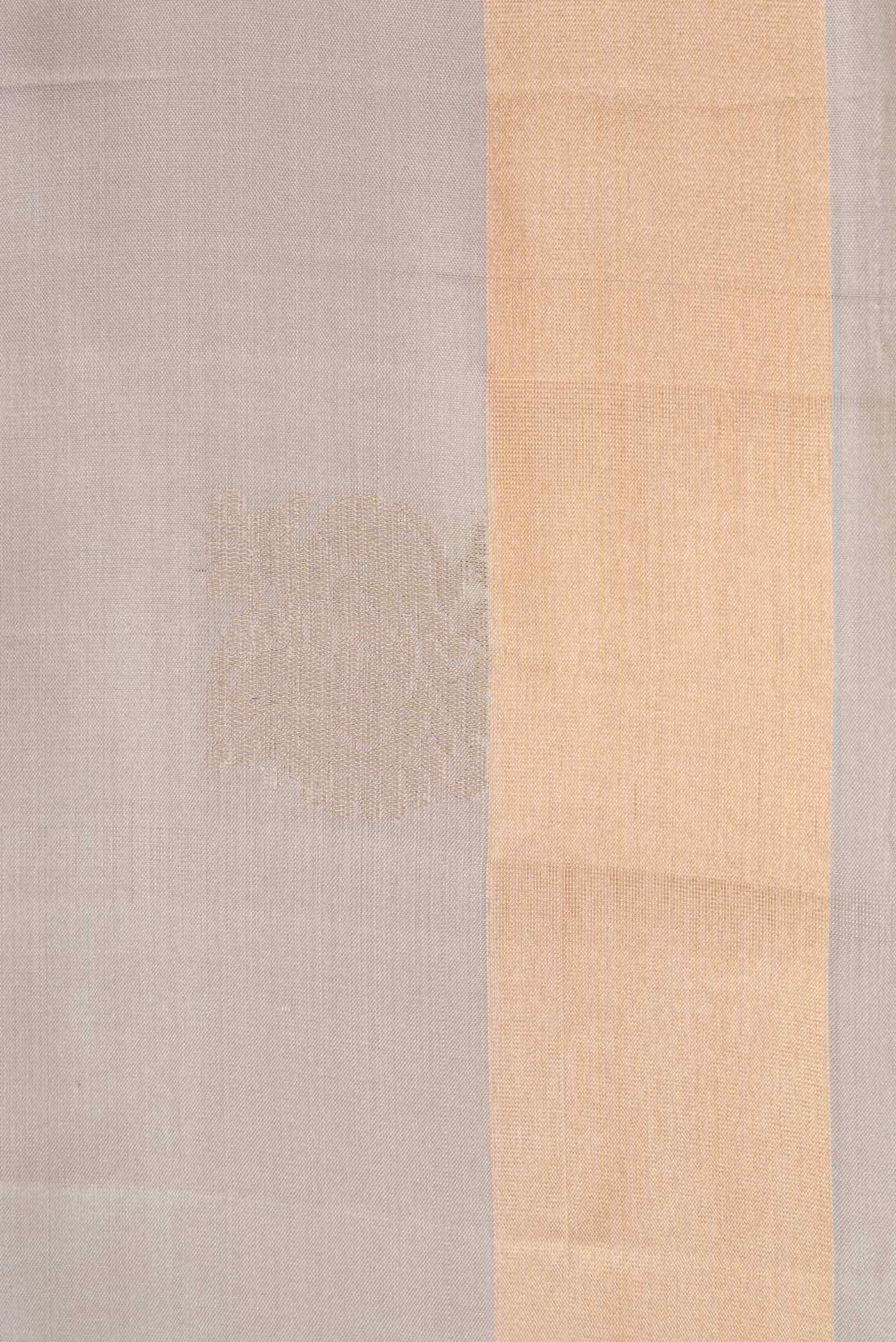 Grey Soft Silk Saree