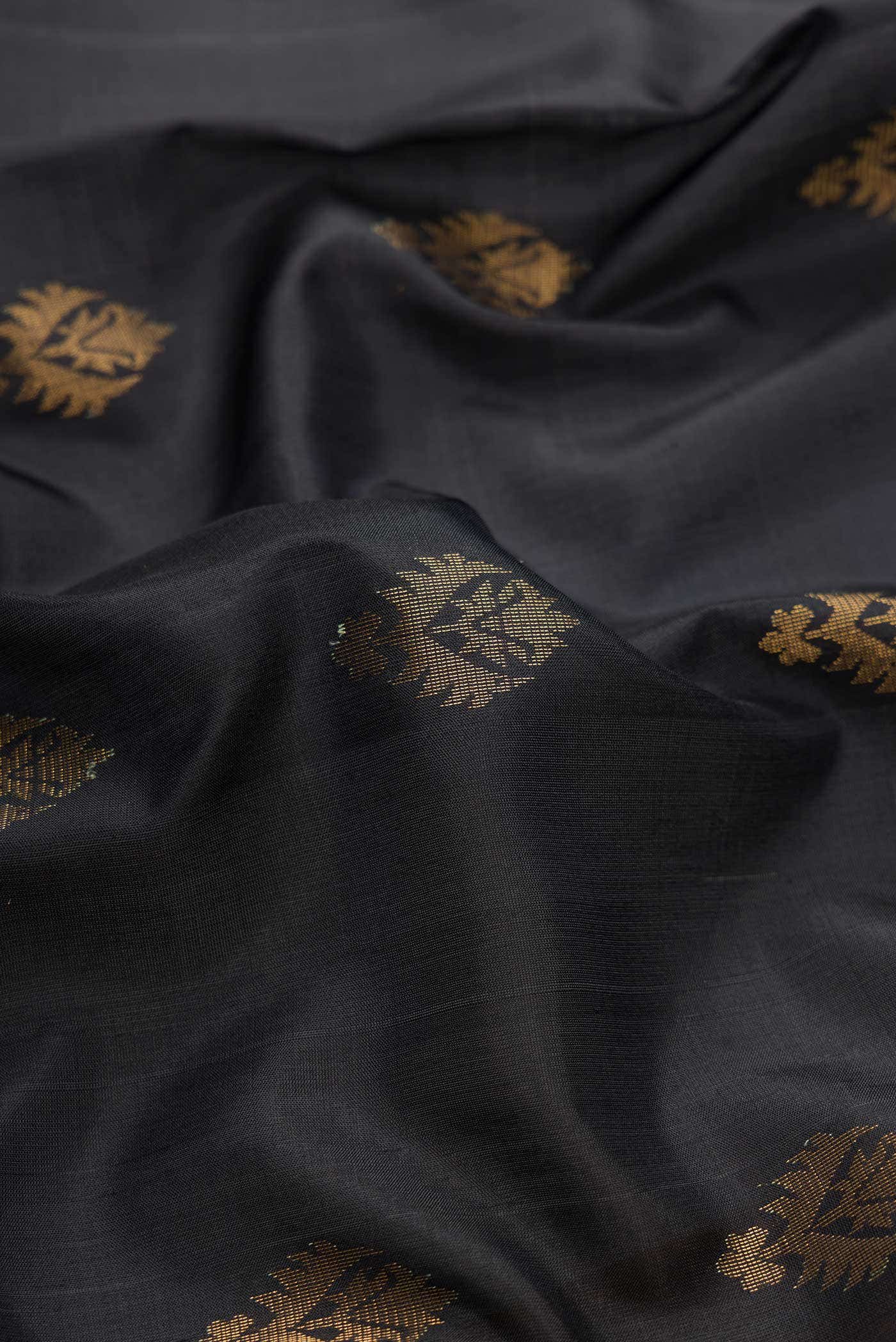 Black Soft Silk Saree