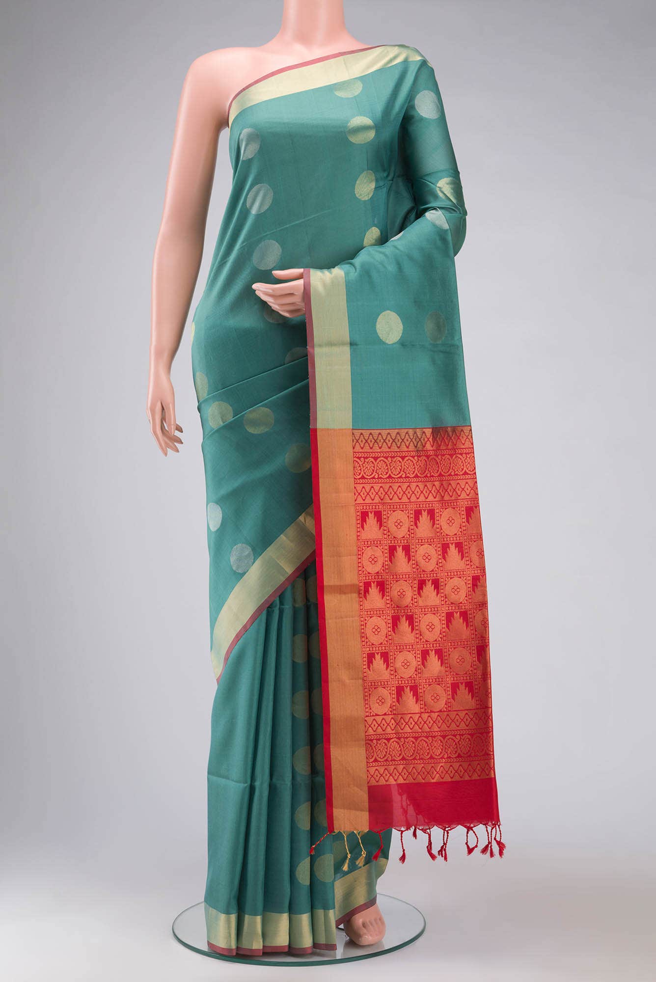 Blue Soft Silk Saree