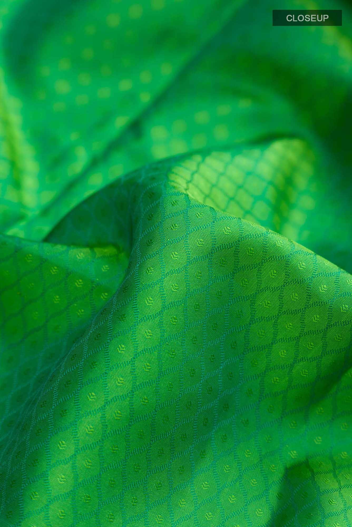 Green Kanchipuram Silk Saree