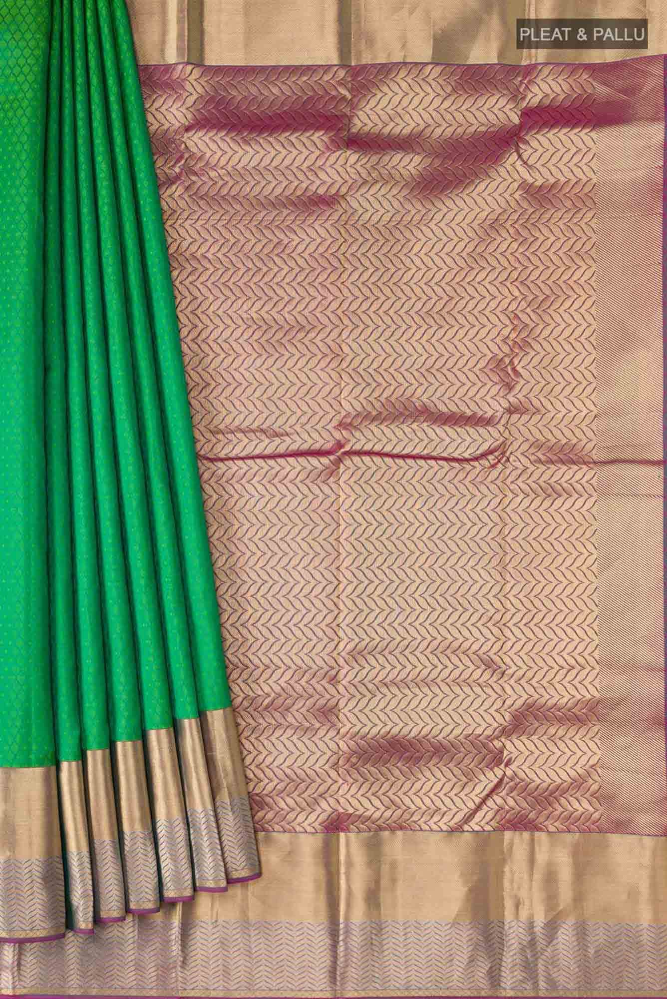 Green Kanchipuram Silk Saree