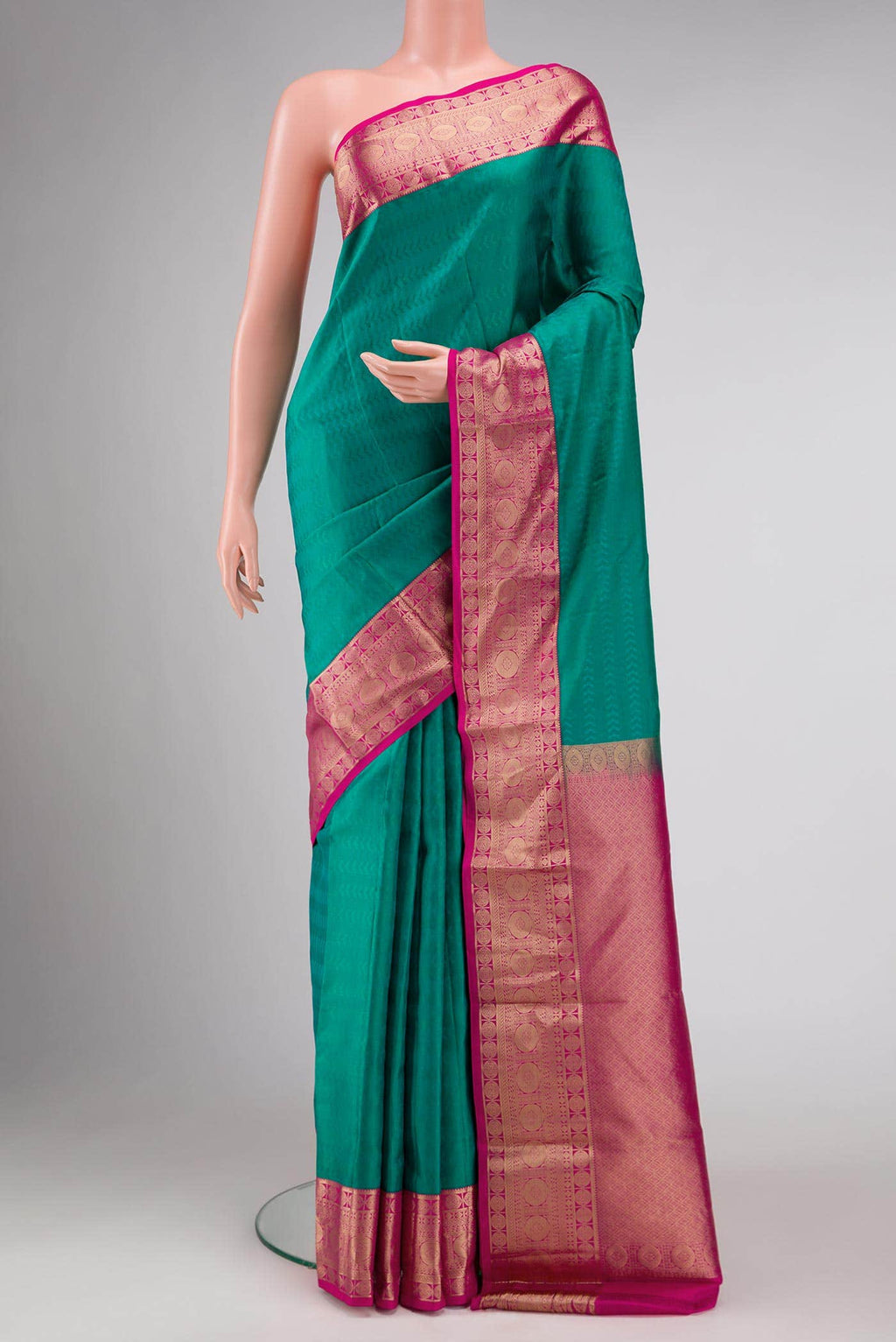 Green Kanchipuram Silk Saree