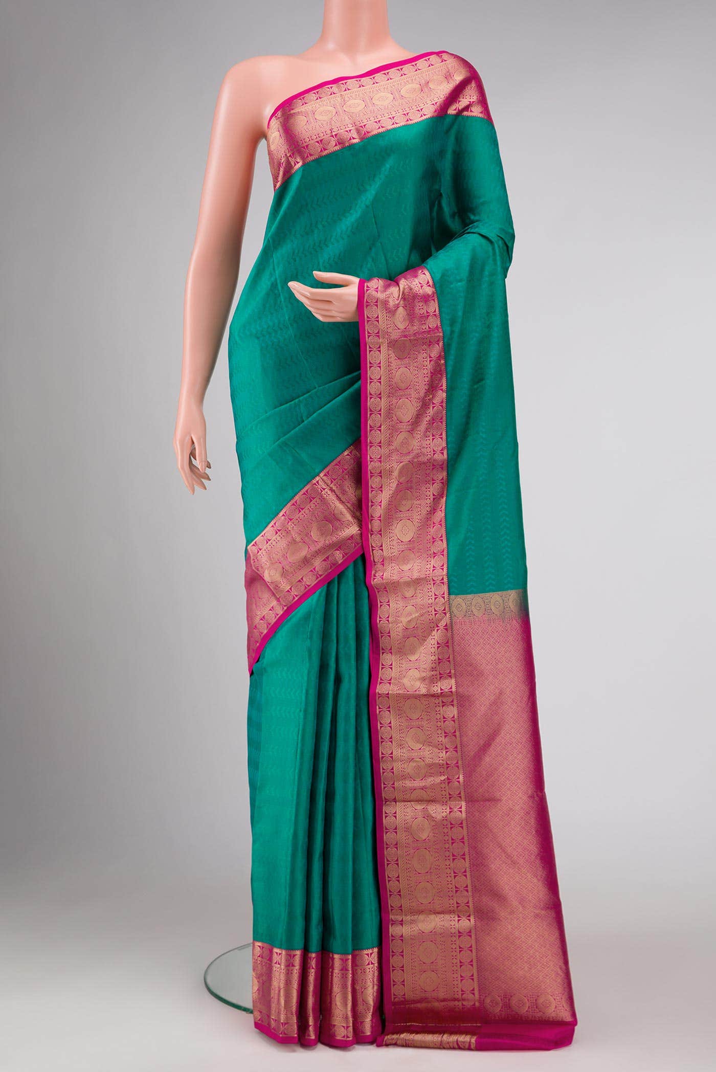 Green Kanchipuram Silk Saree