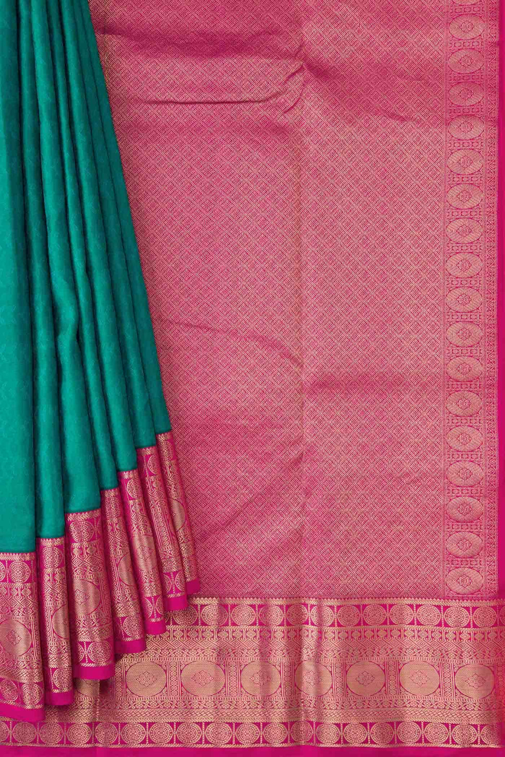 Green Kanchipuram Silk Saree