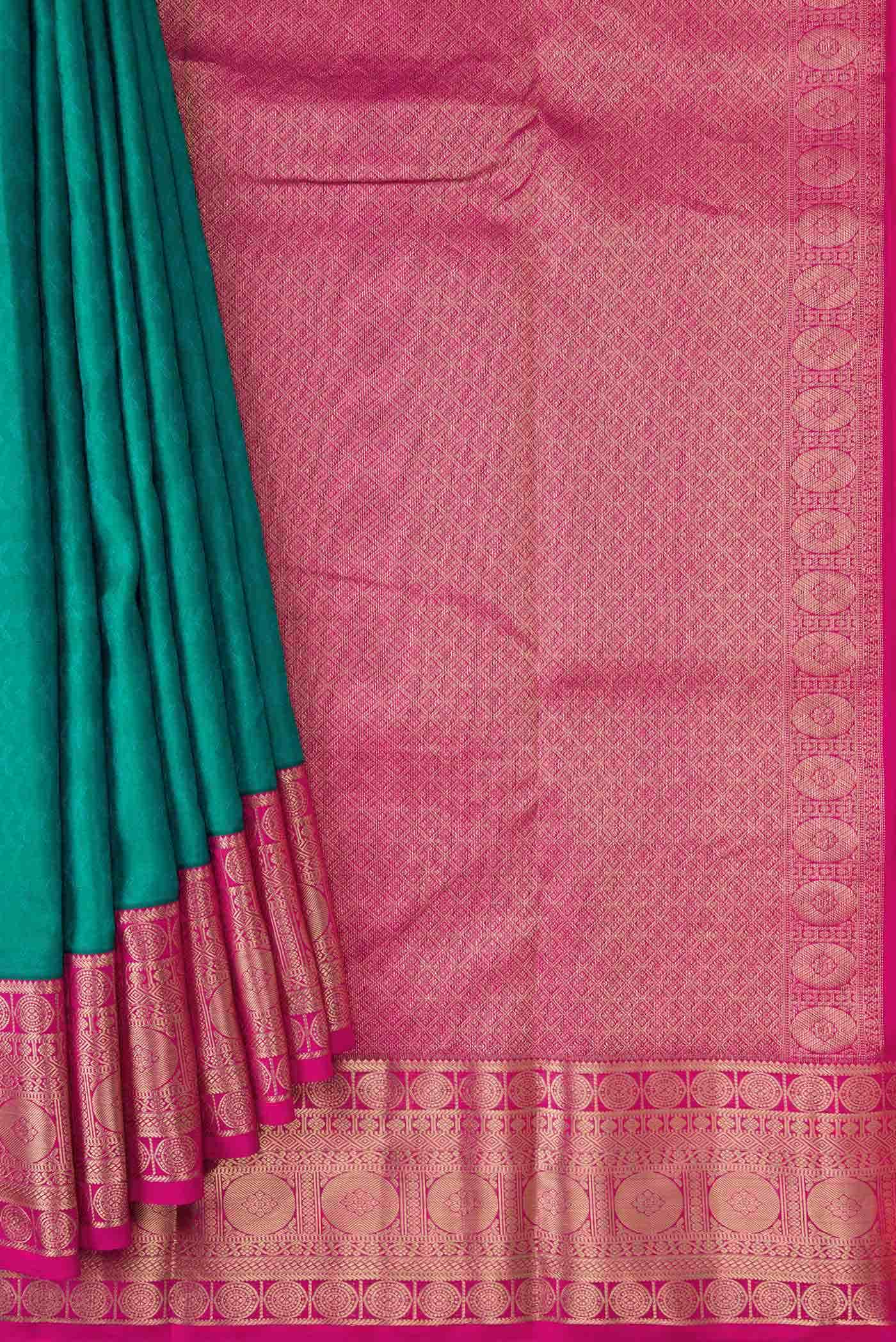 Green Kanchipuram Silk Saree