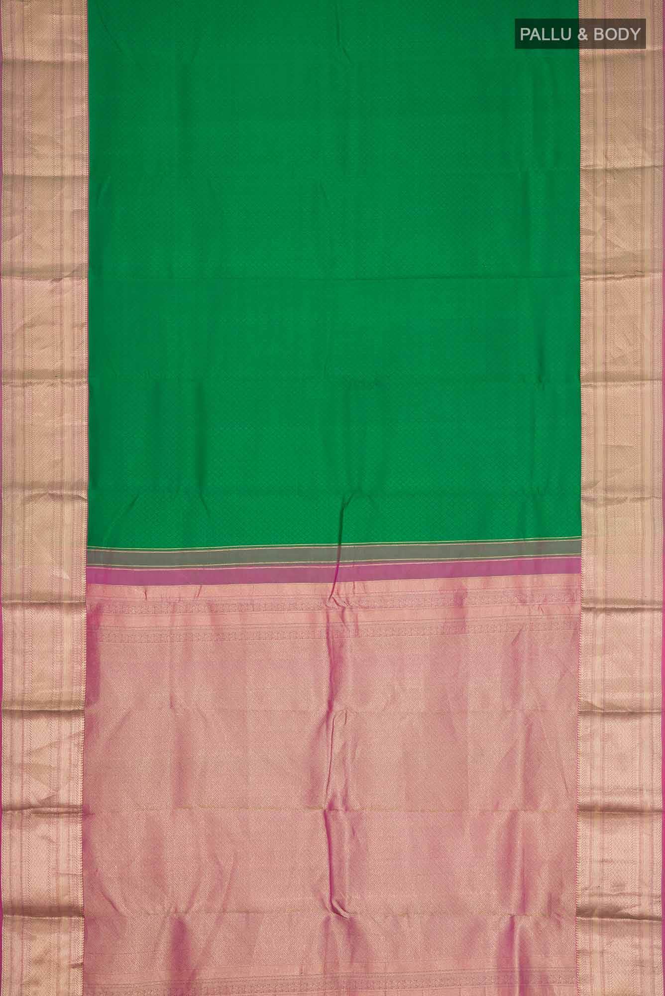 Green Kanchipuram Silk Saree