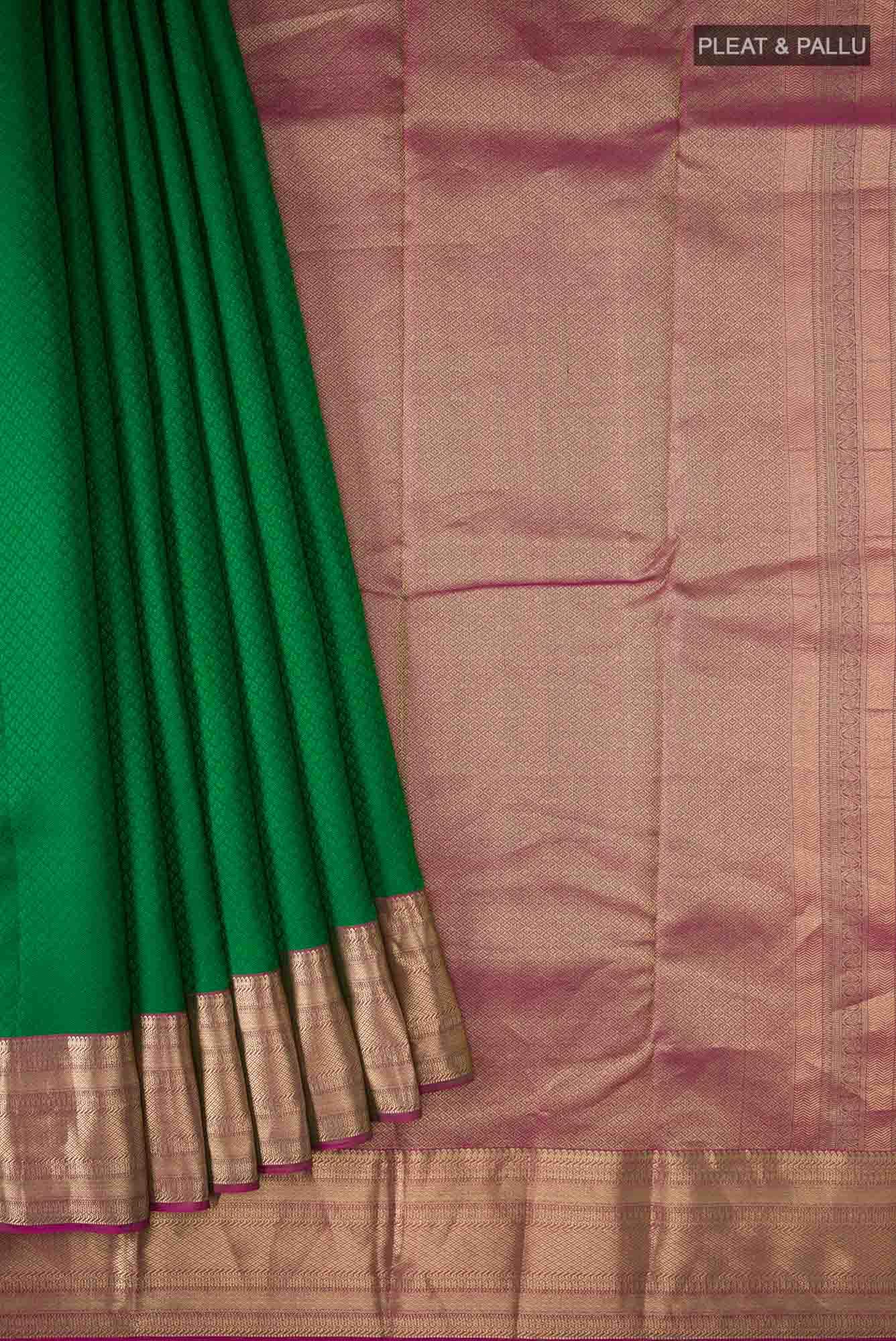 Green Kanchipuram Silk Saree