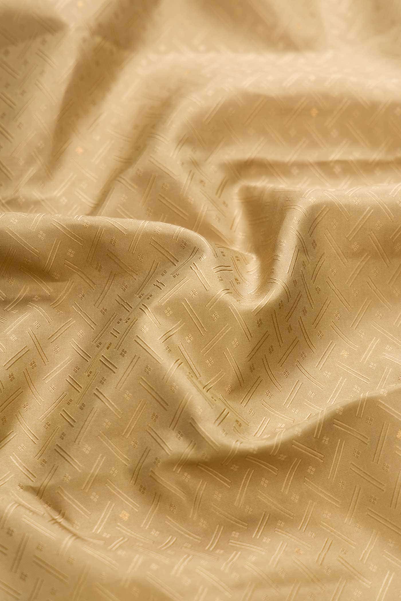 Dark Beige Kanchipuram Silk Saree