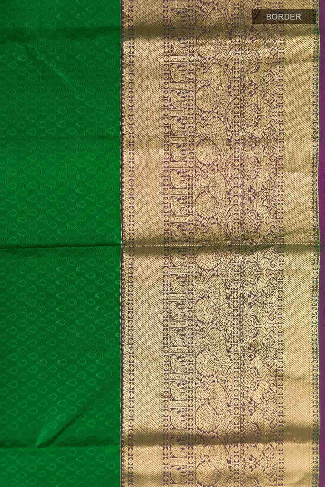 Green Kanchipuram Silk Saree