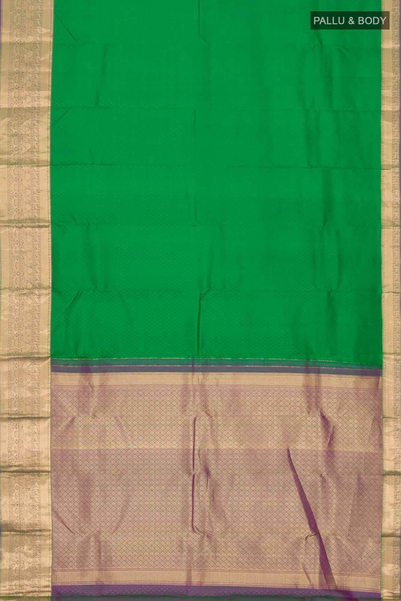 Green Kanchipuram Silk Saree