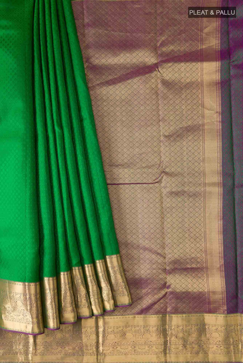 Green Kanchipuram Silk Saree