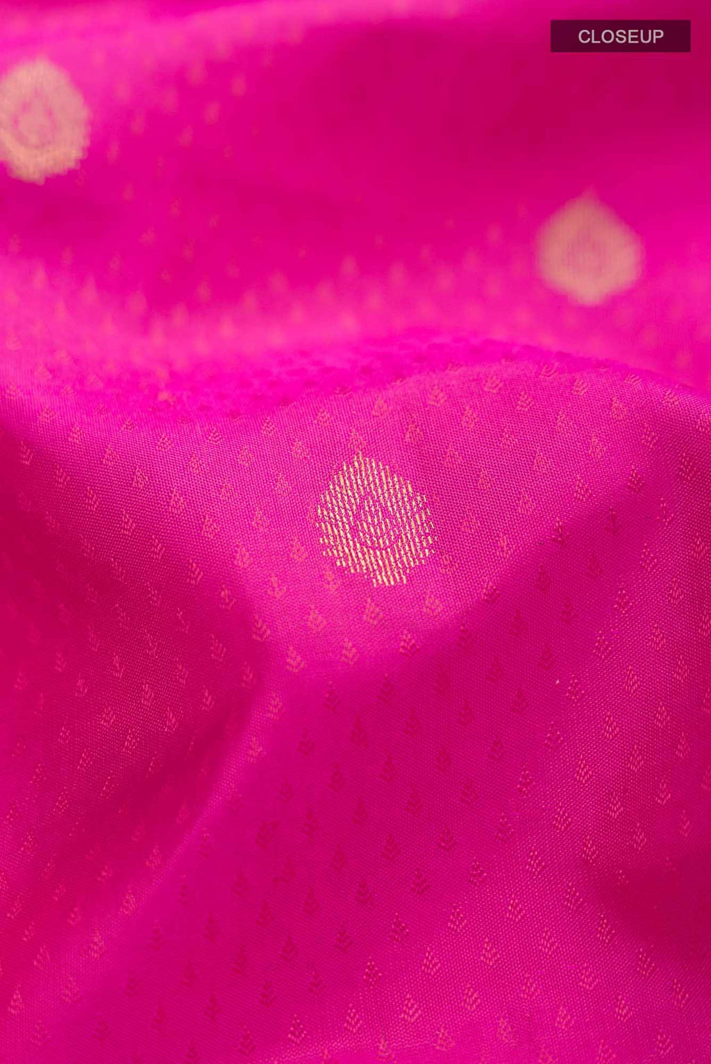 Pink Kanchipuram Silk Saree