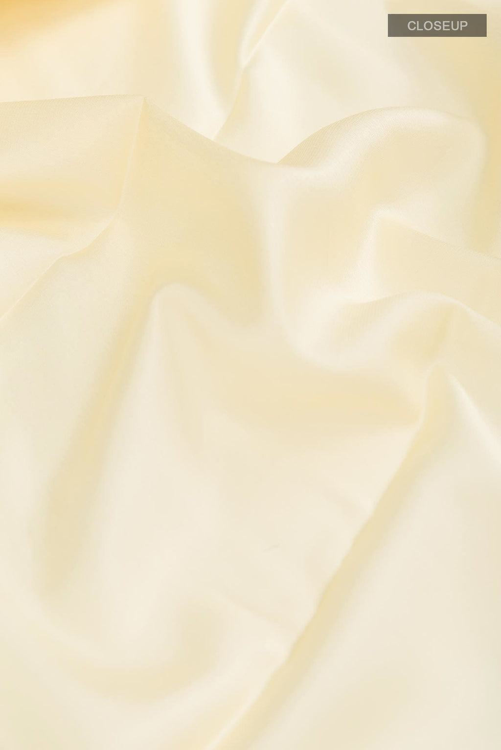 Cream Mysore Crepe Saree