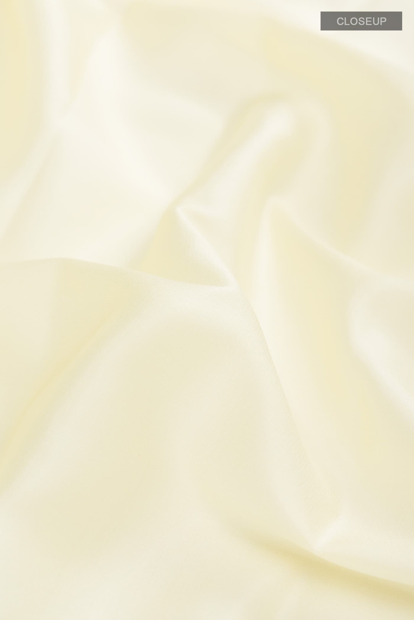 Cream Mysore Crepe Saree