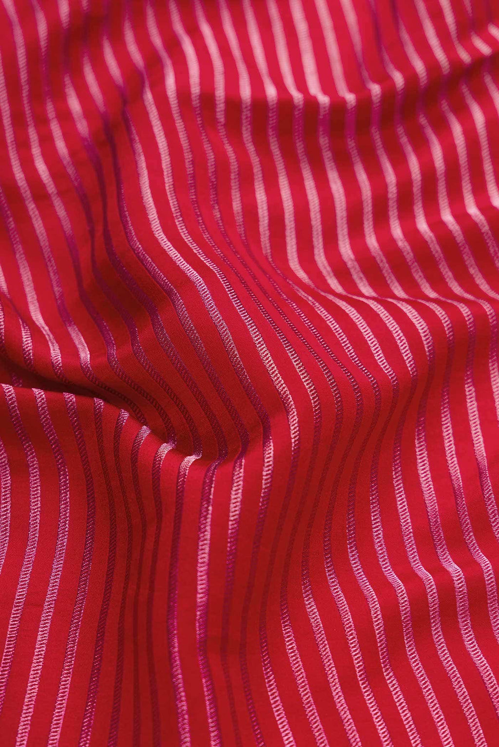 Red Banarasi Silk Saree