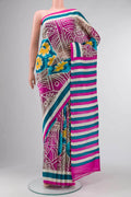Multi Printed Silk Saree