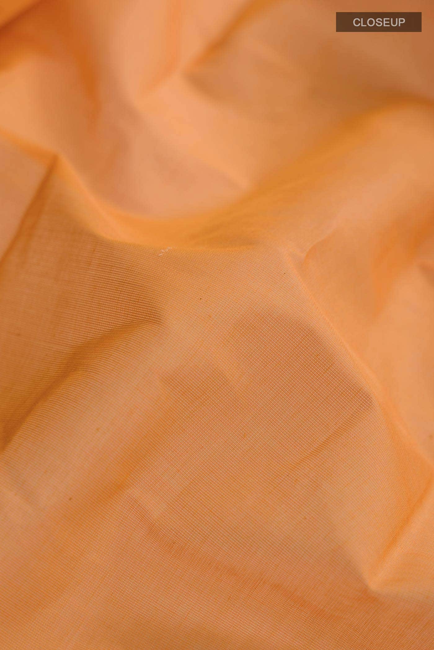 Mustard Kanchi Cotton Saree