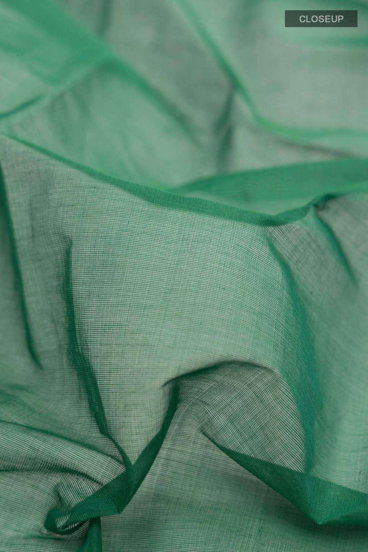 Green Kanchi Cotton Saree