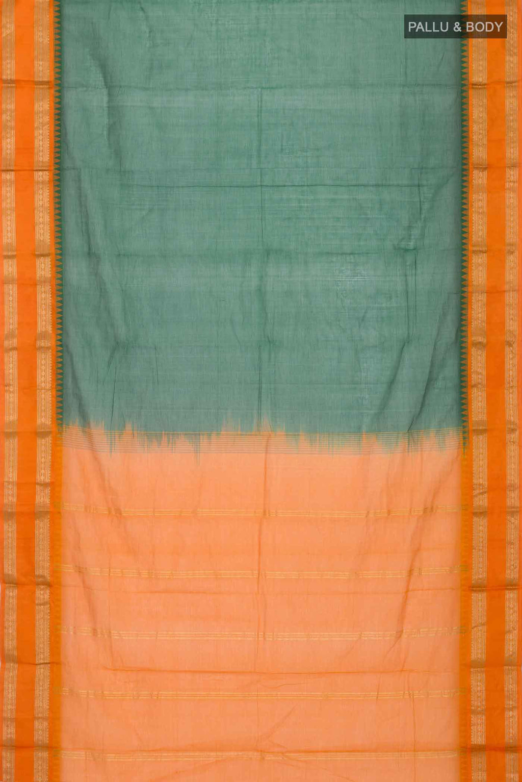 Green Kanchi Cotton Saree