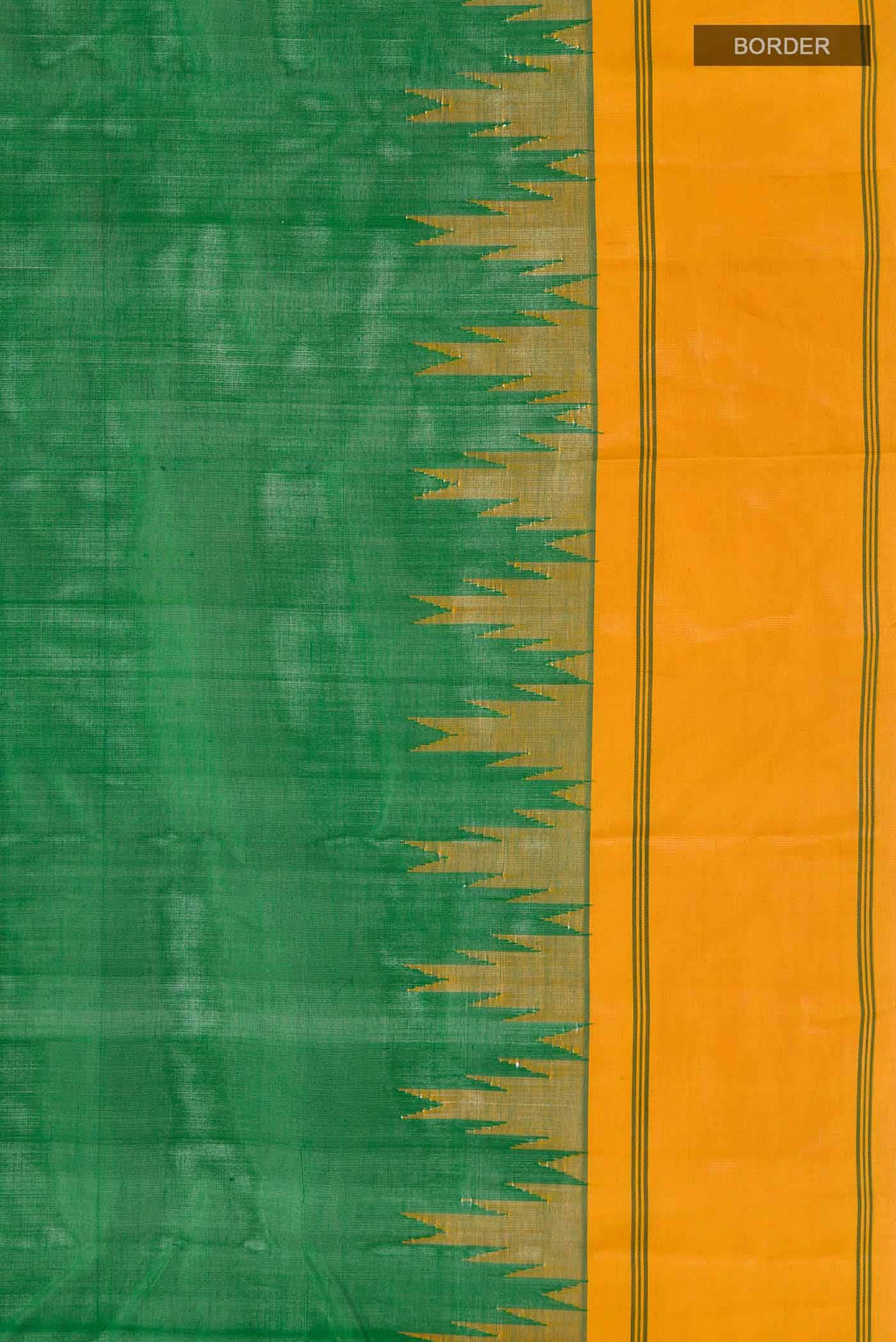 Green Kanchi Cotton Saree