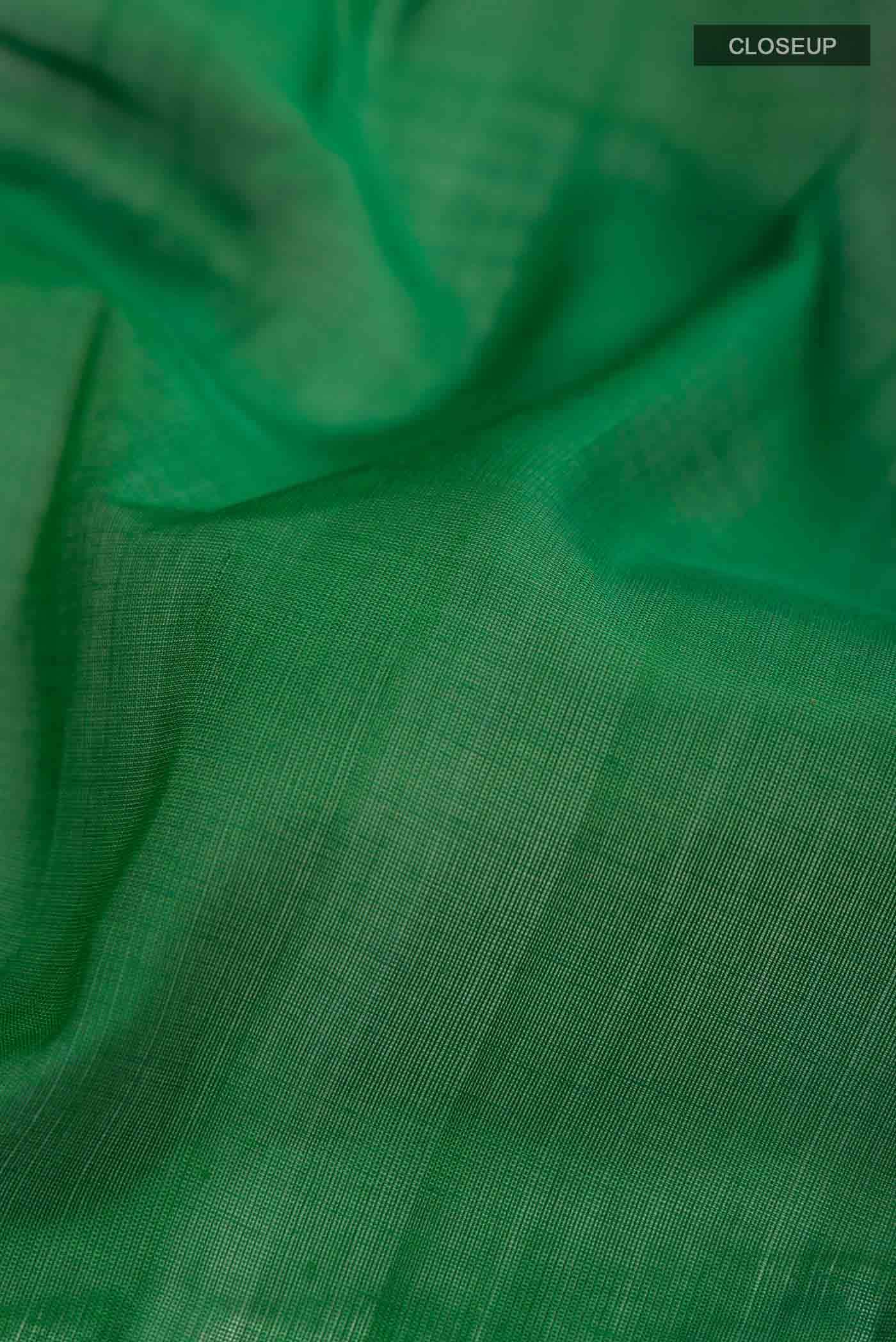 Green Kanchi Cotton Saree