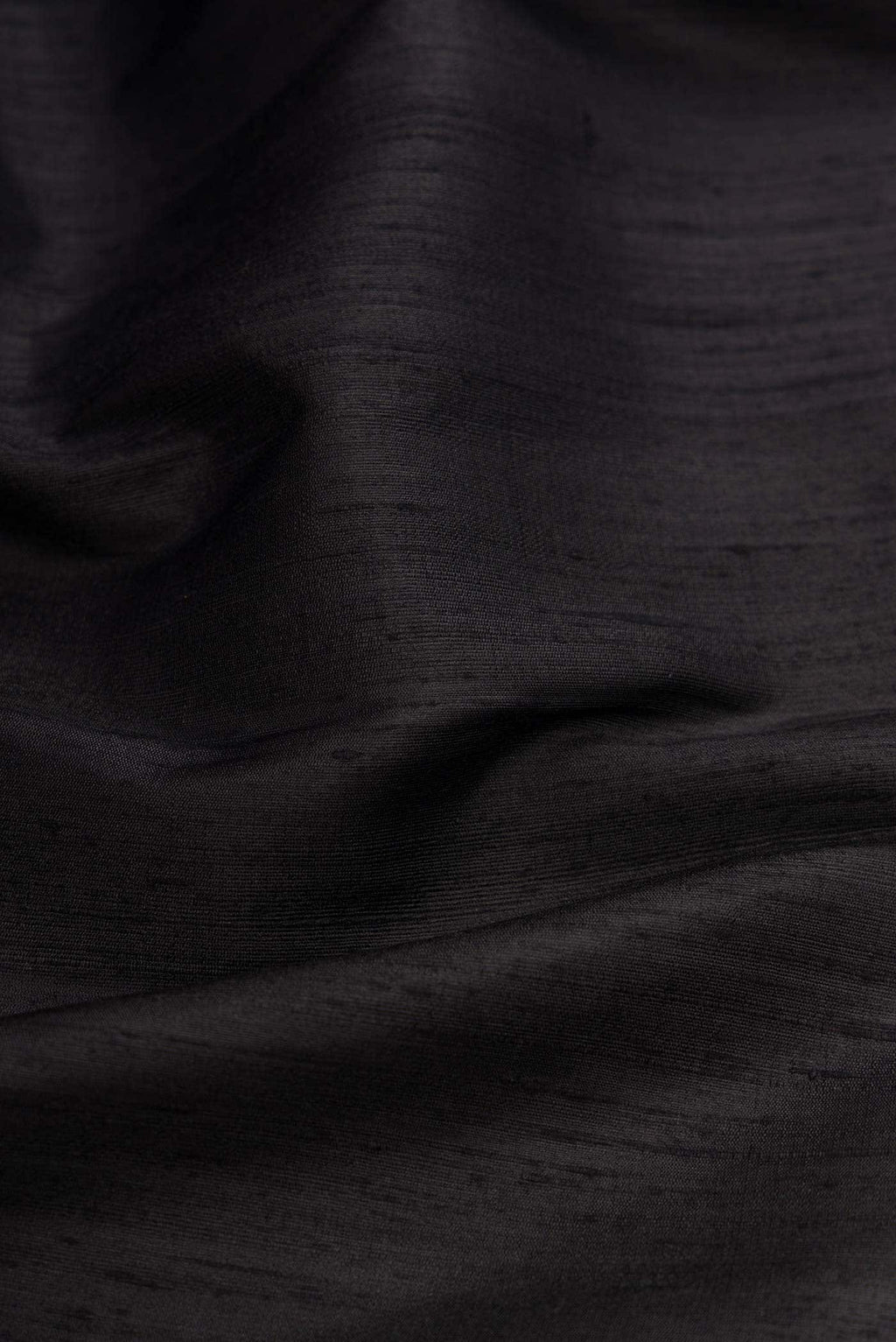 Black Raw Silk Saree