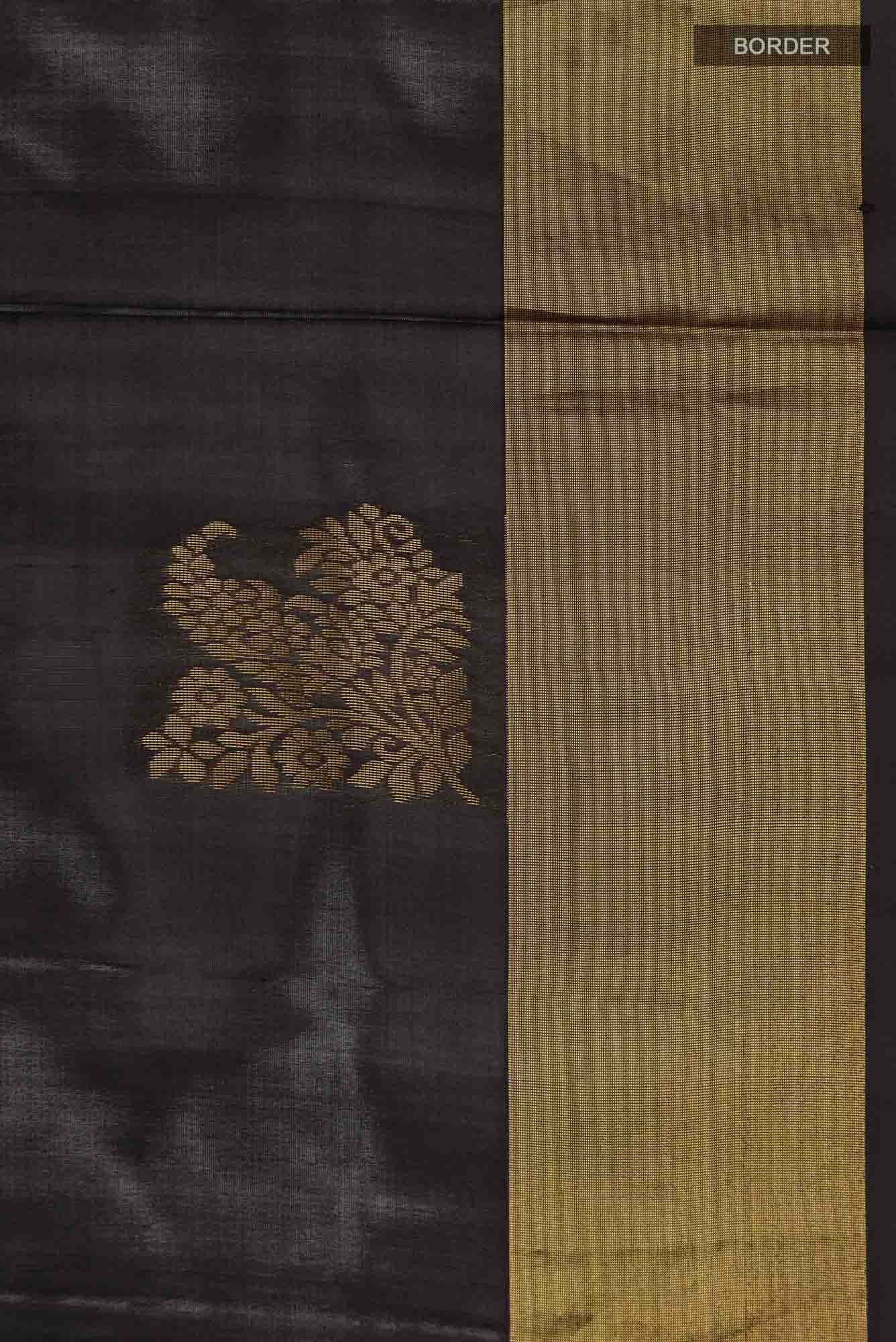 Black Soft Silk Saree