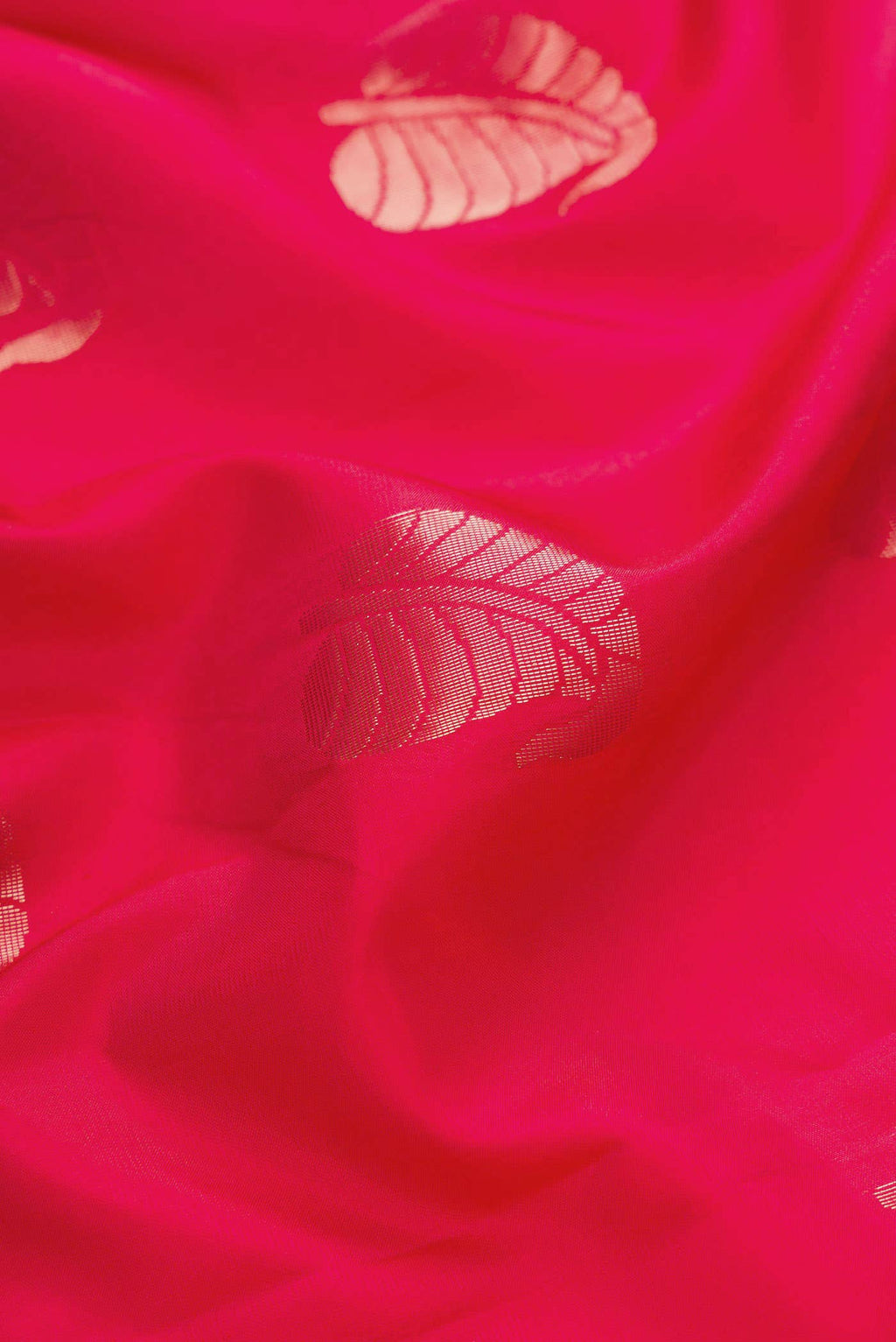 Dark Pink Dual Tone Soft Silk Saree