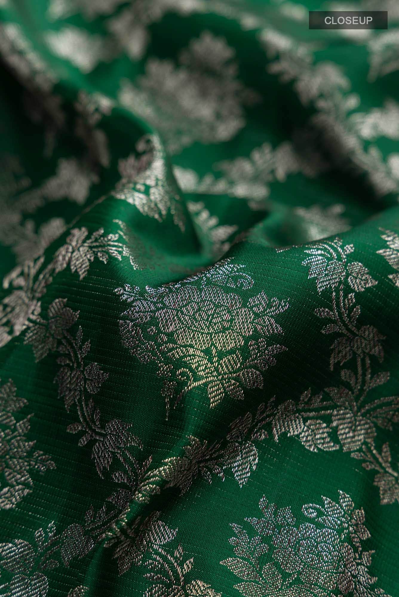 Green Kanchipuram Silk Saree