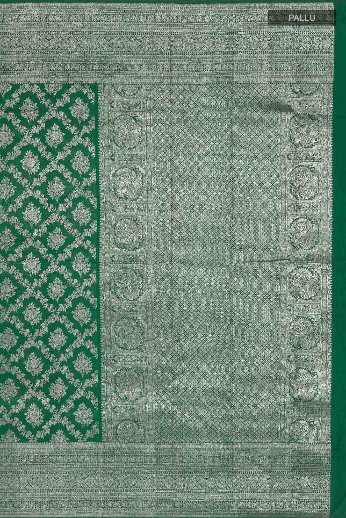 Green Kanchipuram Silk Saree