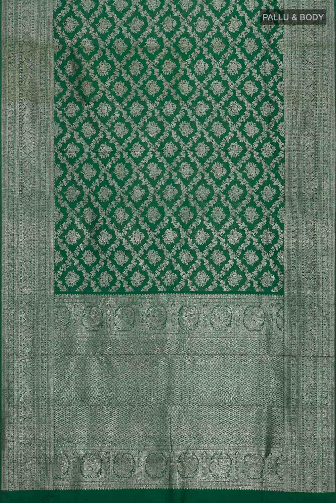 Green Kanchipuram Silk Saree