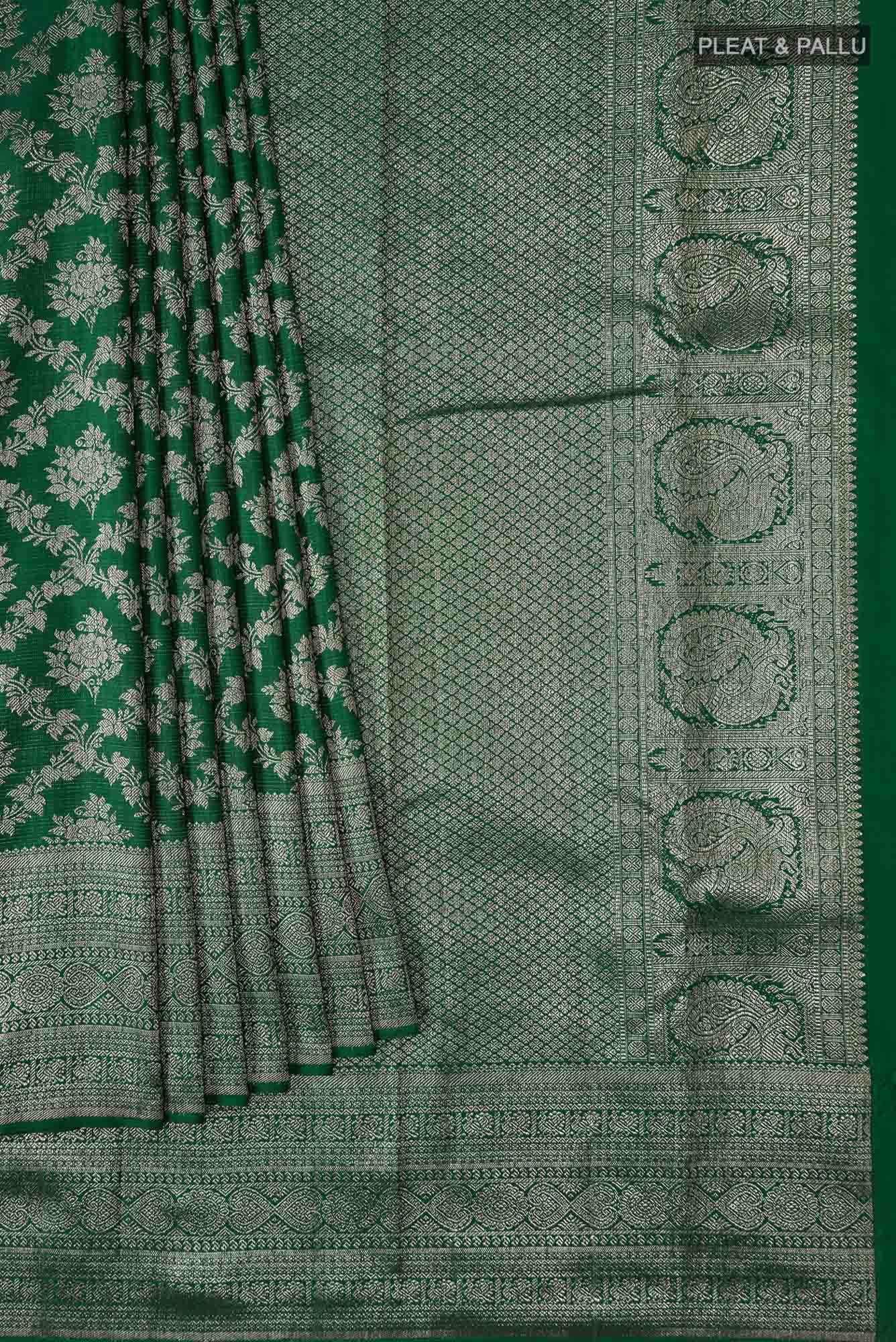 Green Kanchipuram Silk Saree