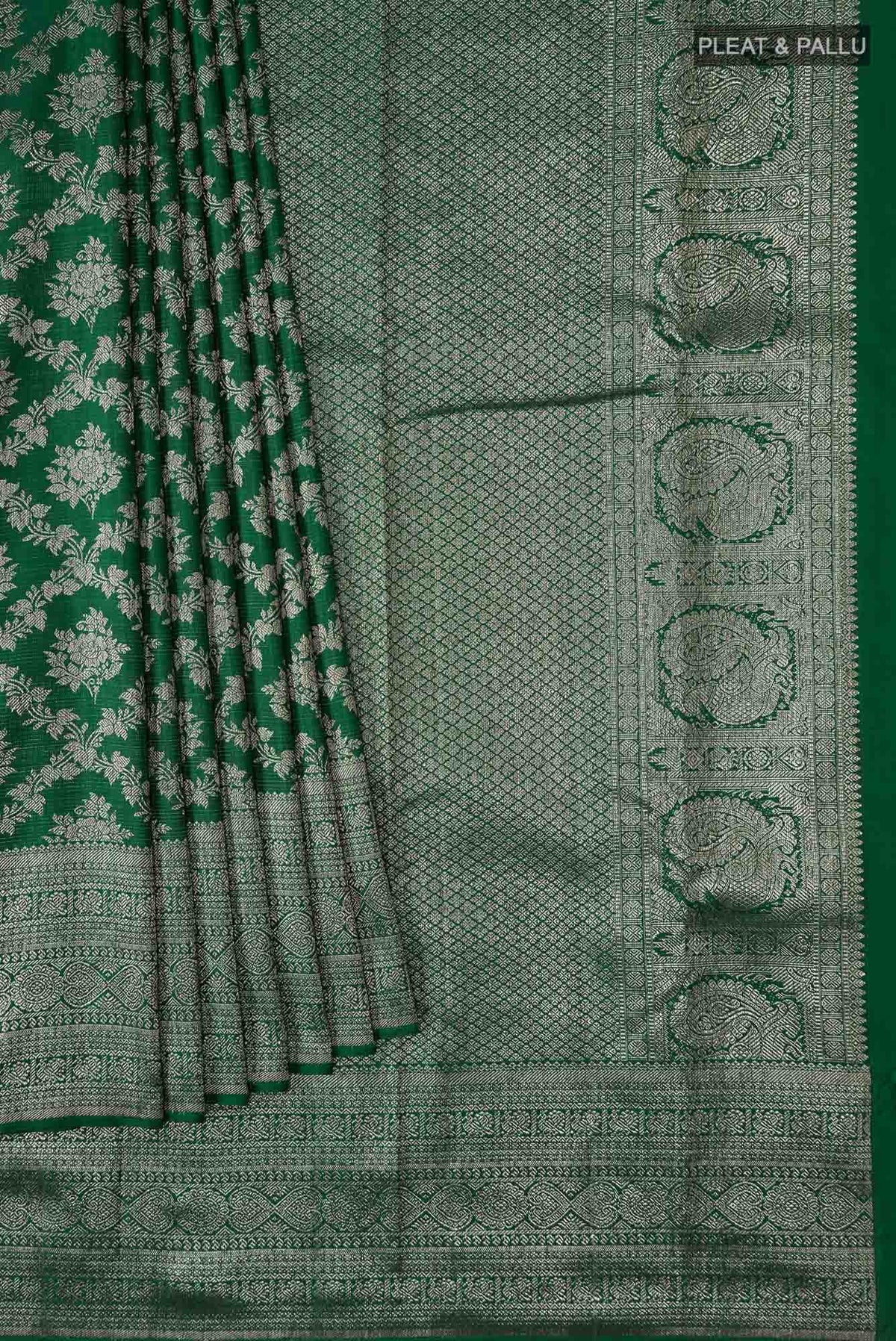 Green Kanchipuram Silk Saree
