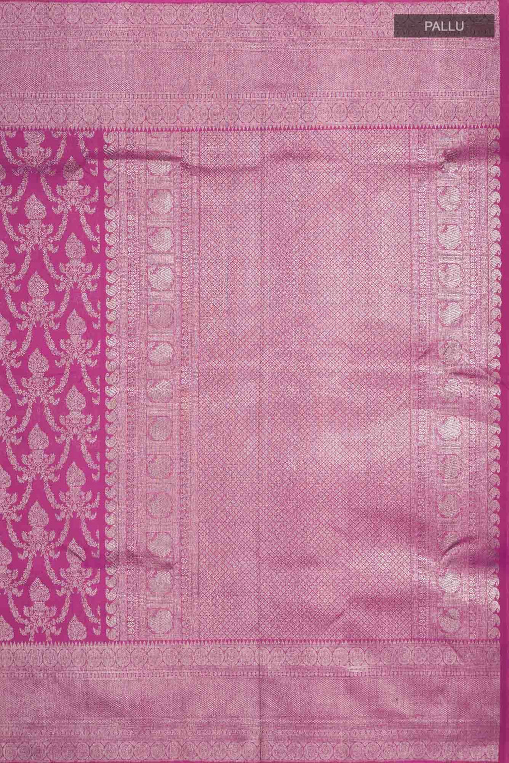 Magenta Kanchipuram Silk Saree