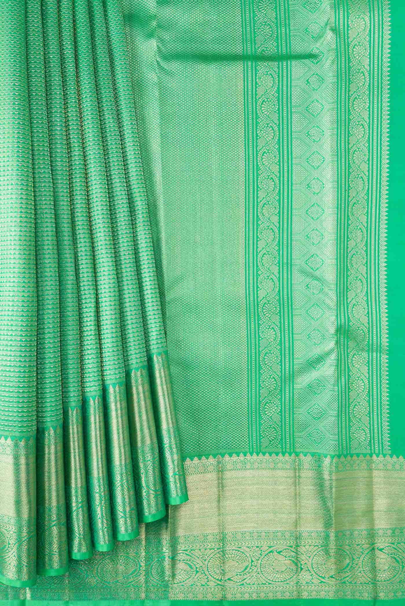 Green Kanchipuram Silk Saree