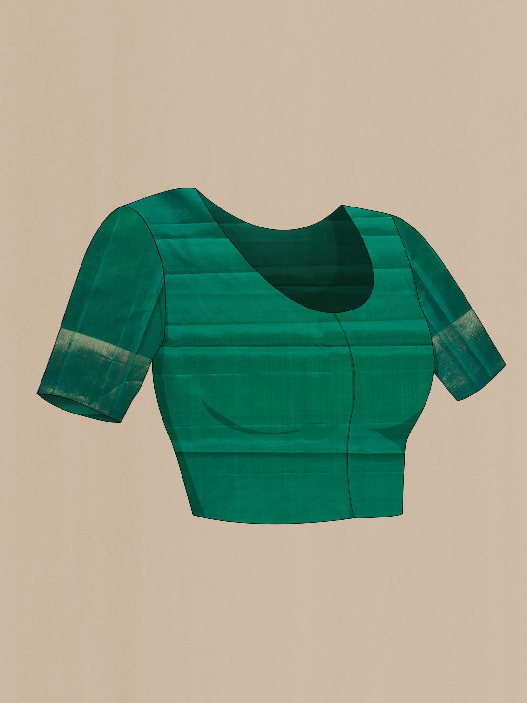 Green Kanchipuram Silk Saree