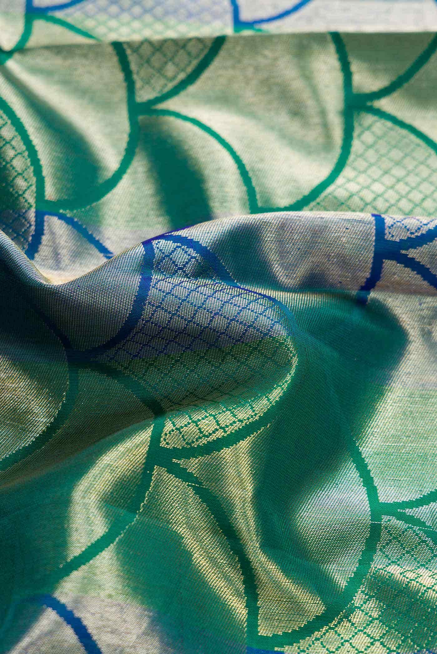 Green Kanchipuram Silk Saree