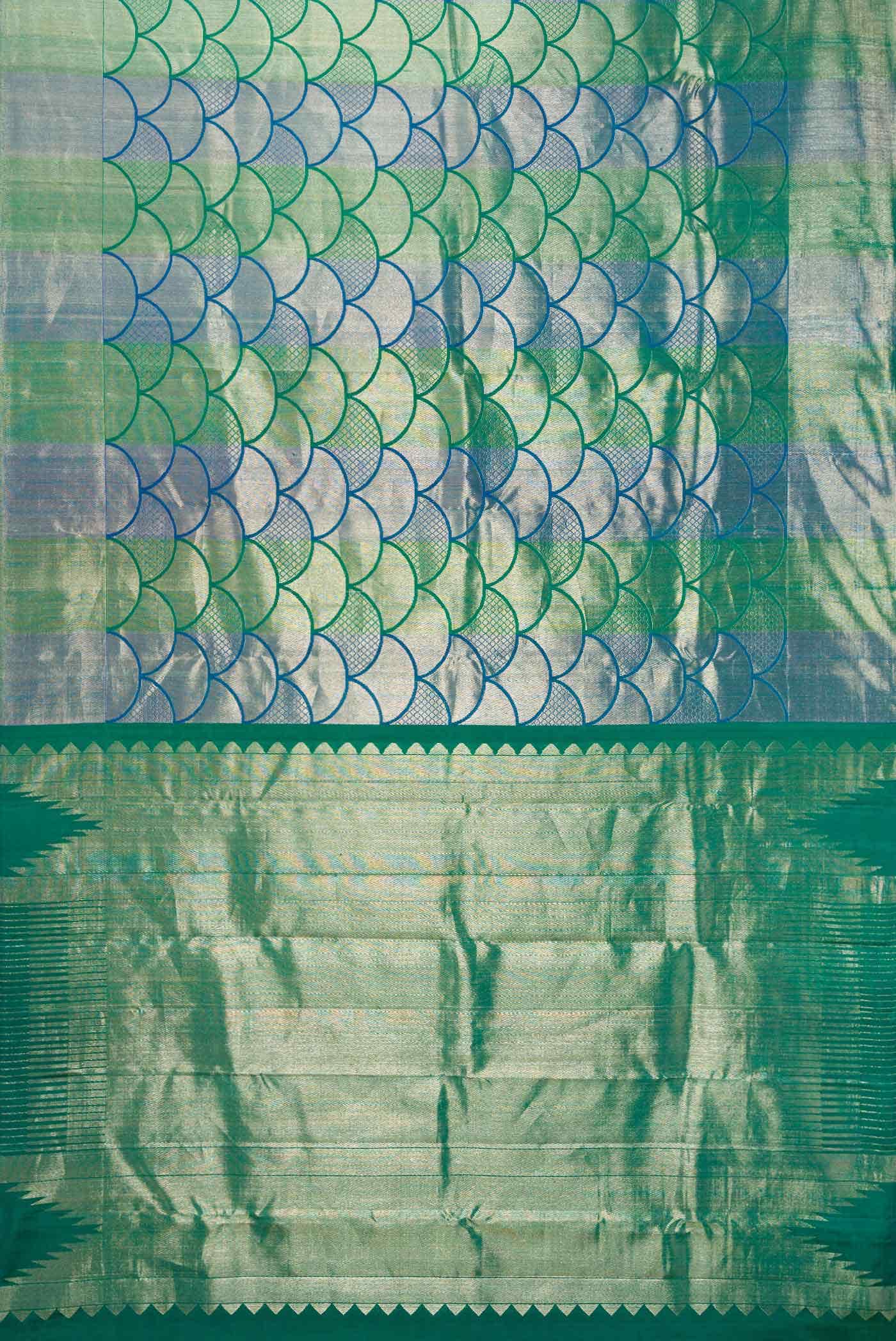Green Kanchipuram Silk Saree