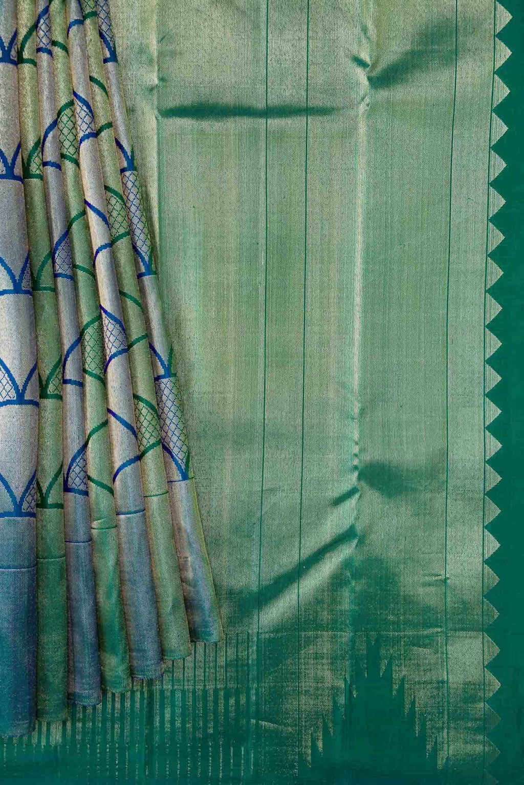 Green Kanchipuram Silk Saree