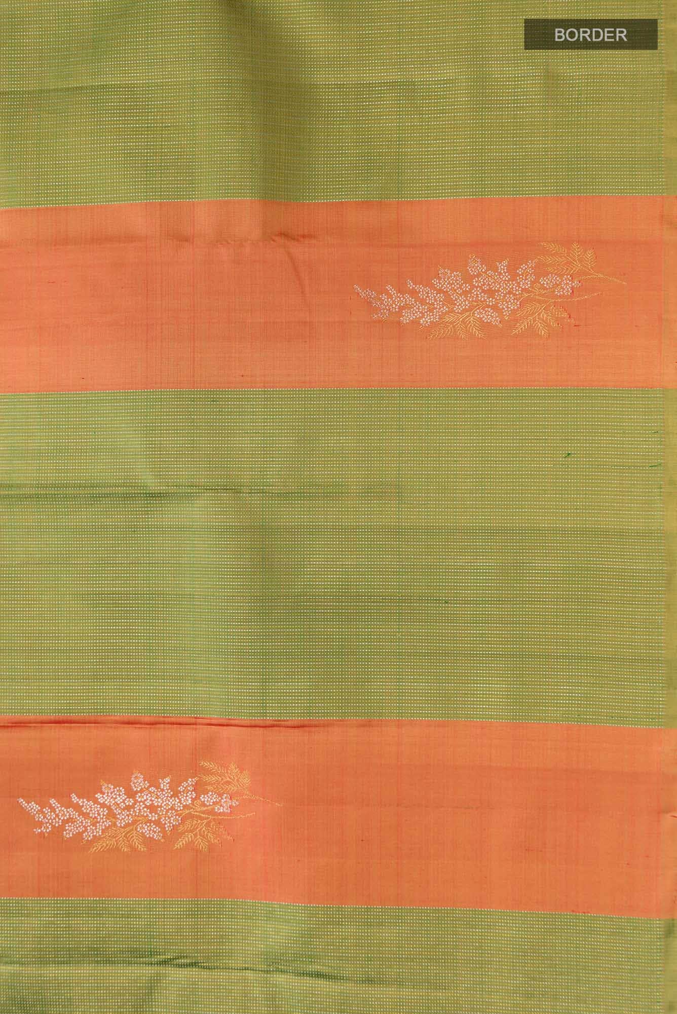 Green Kanchipuram Silk Saree