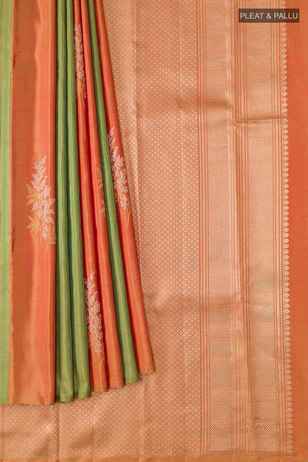 Green Kanchipuram Silk Saree