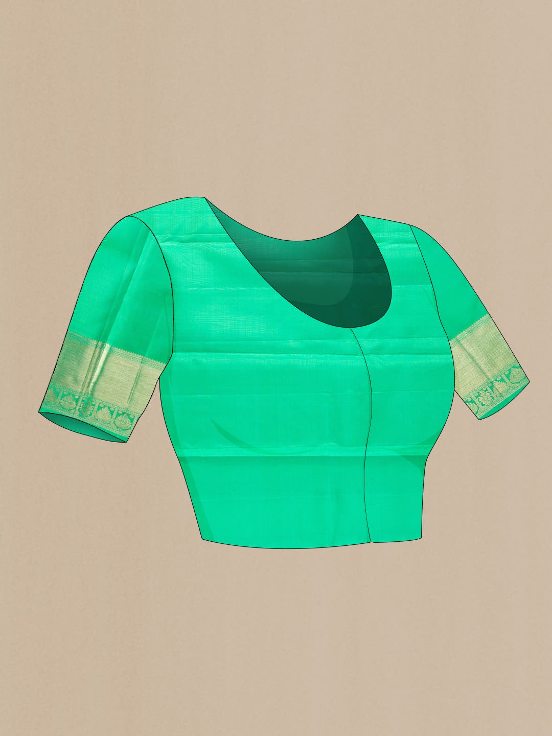 Green Kanchipuram Silk Saree