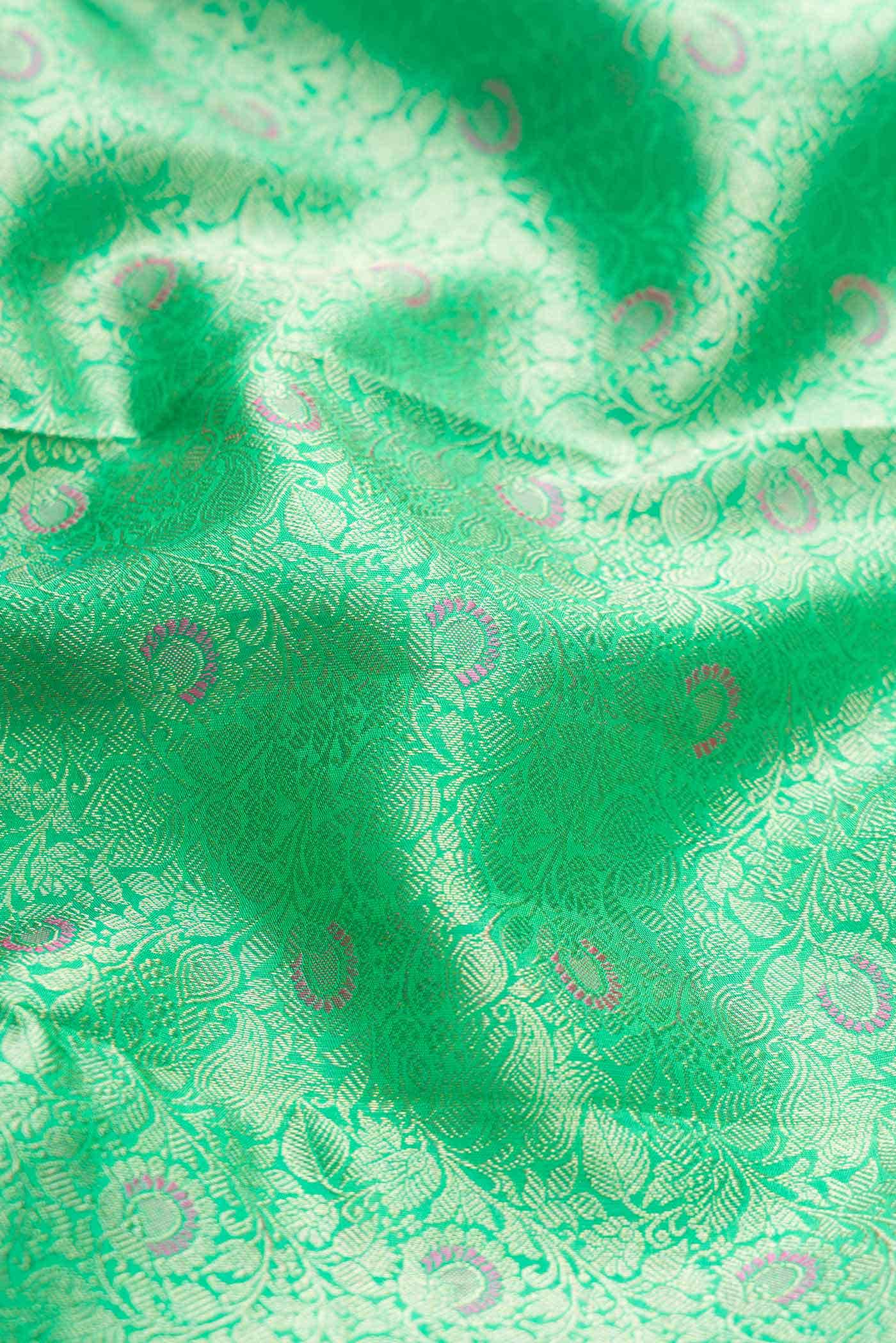 Green Kanchipuram Silk Saree