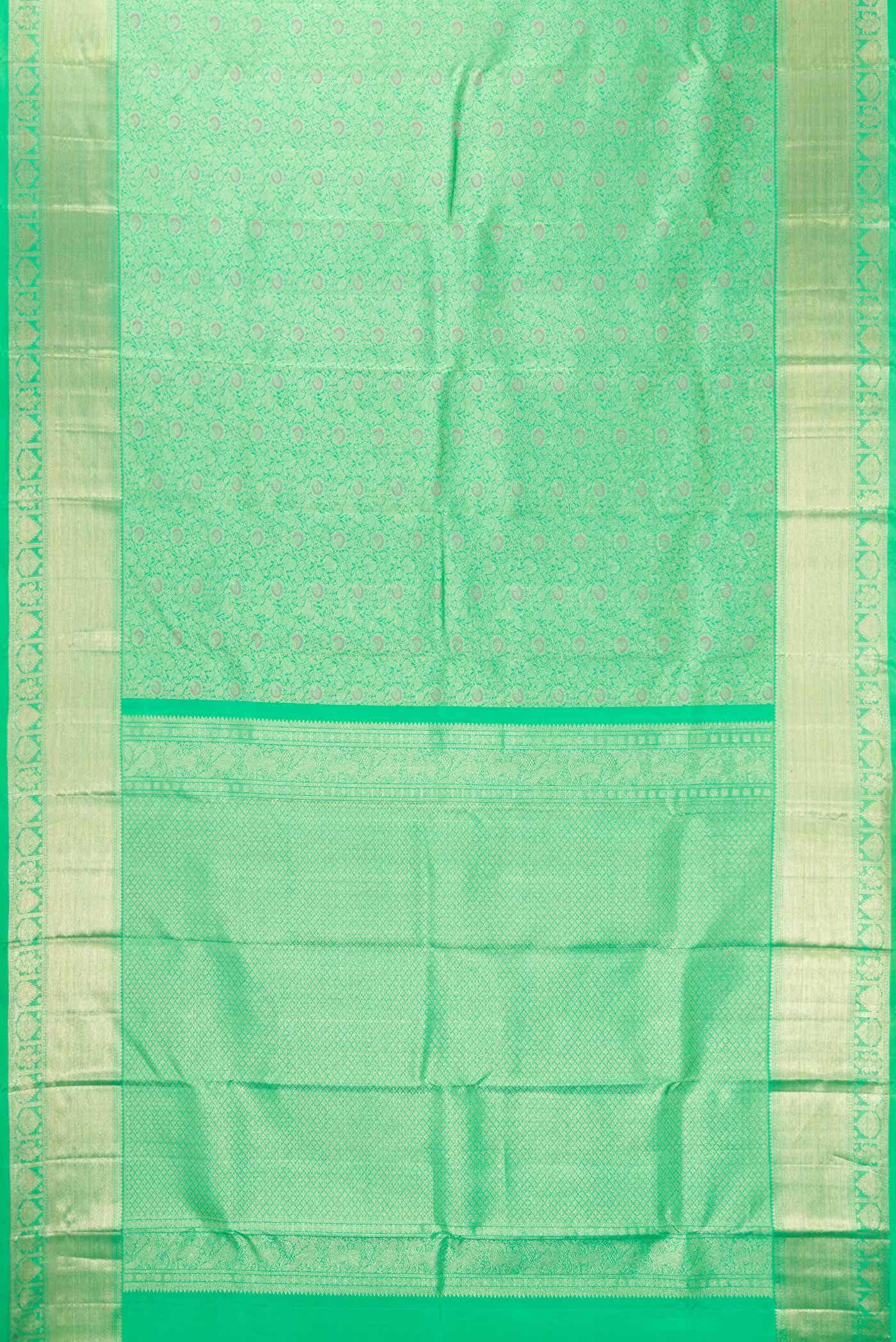 Green Kanchipuram Silk Saree