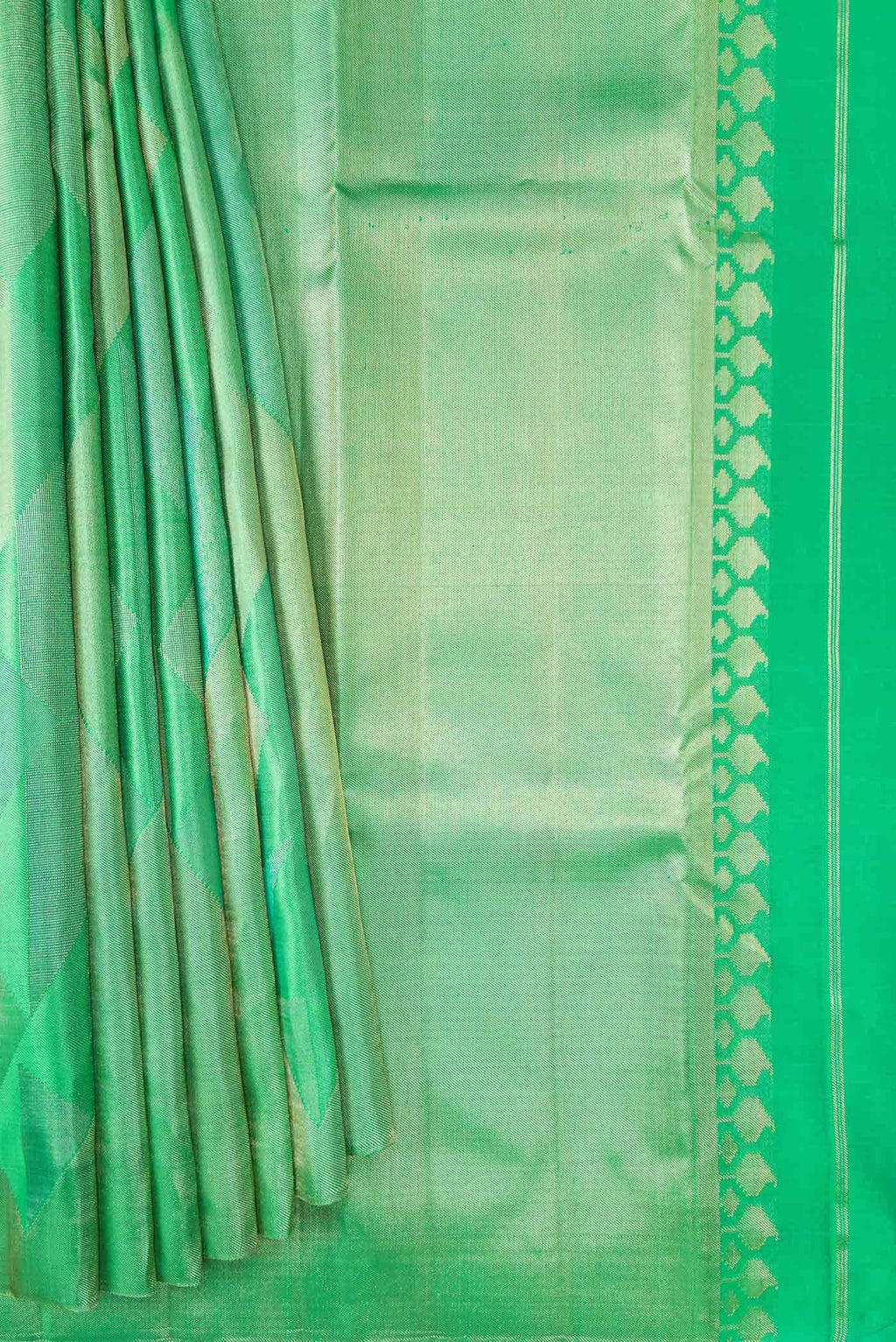 Green Kanchipuram Silk Saree