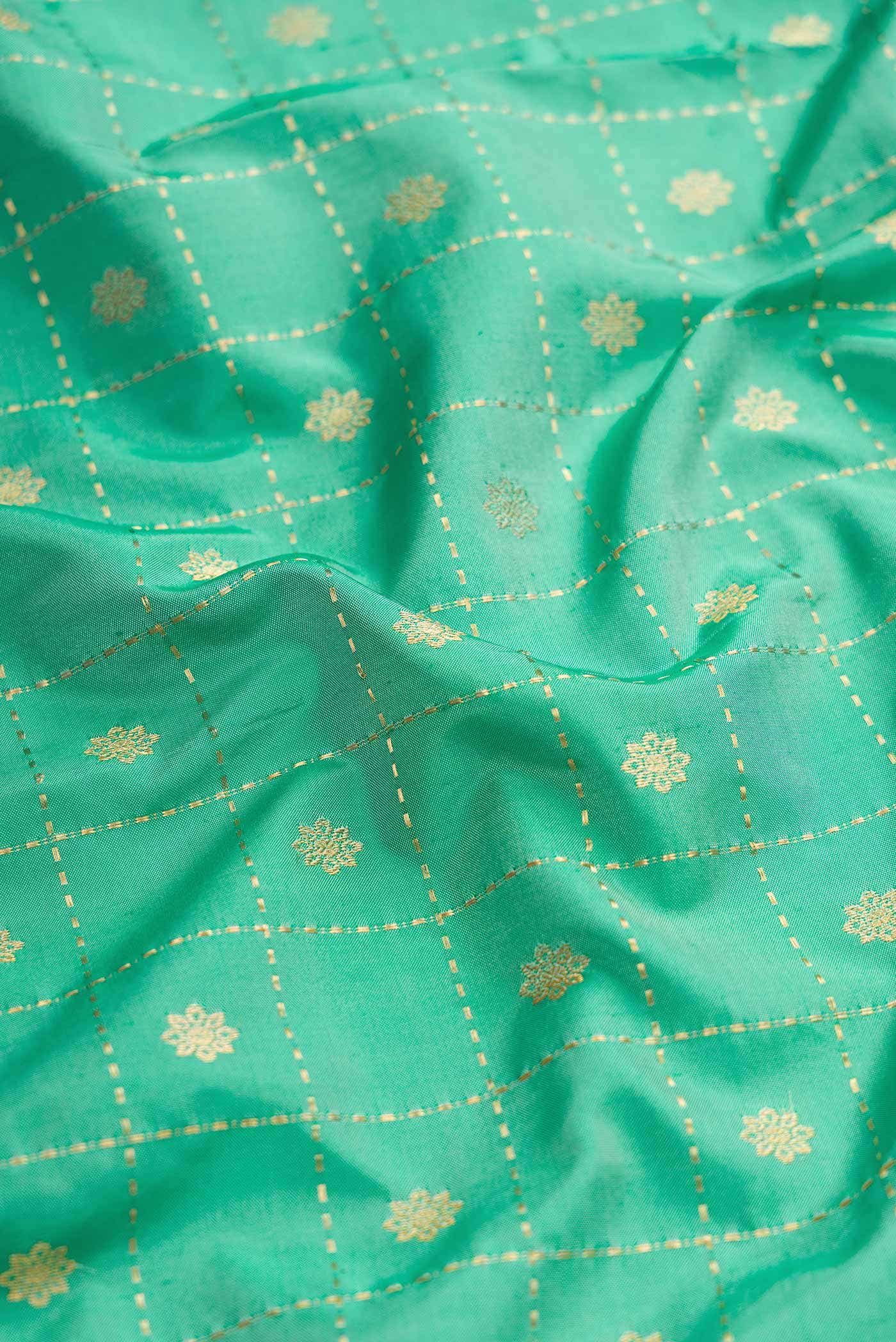 Sea Green Paithani Silk Saree