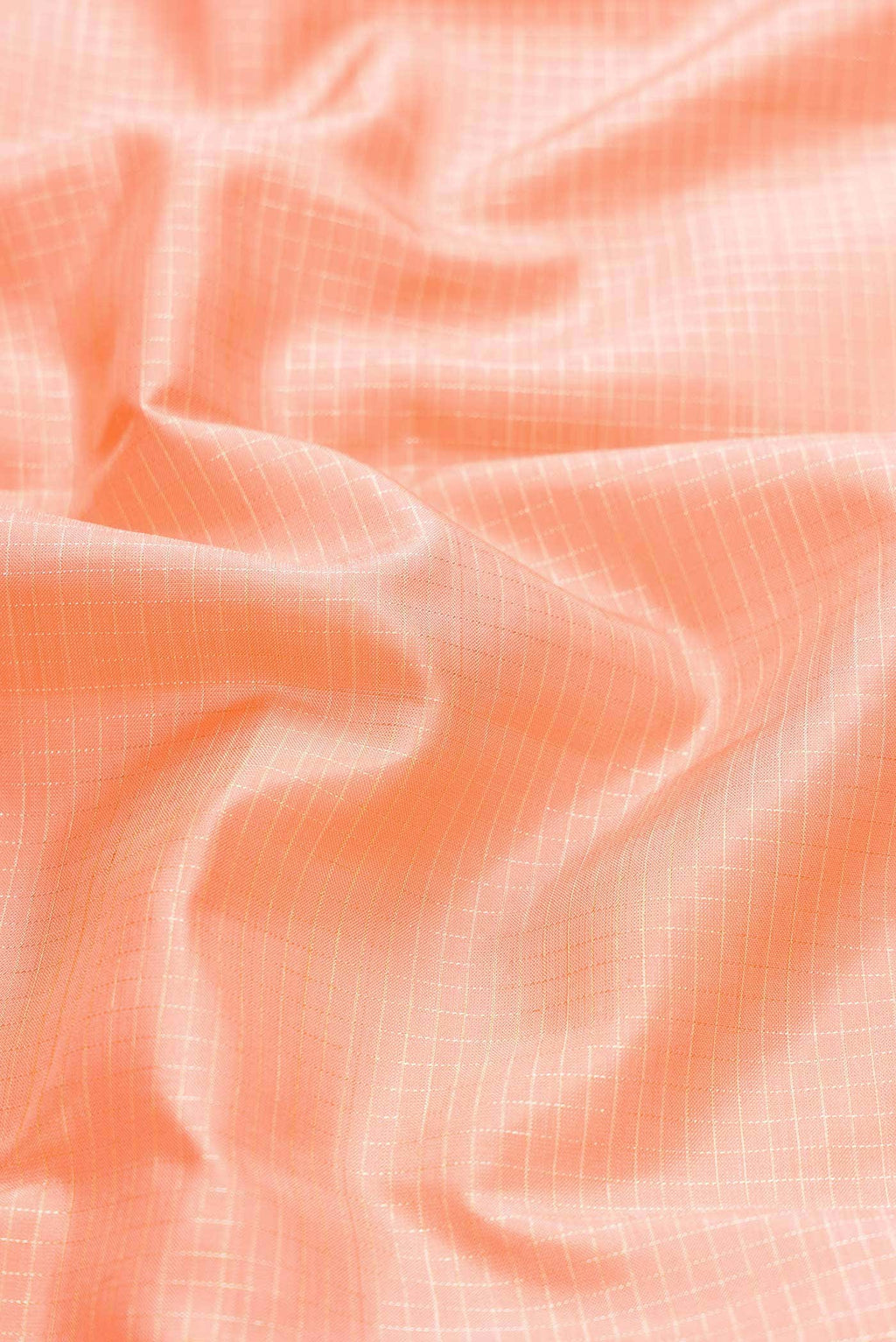 Peach Kanchipuram Silk Saree