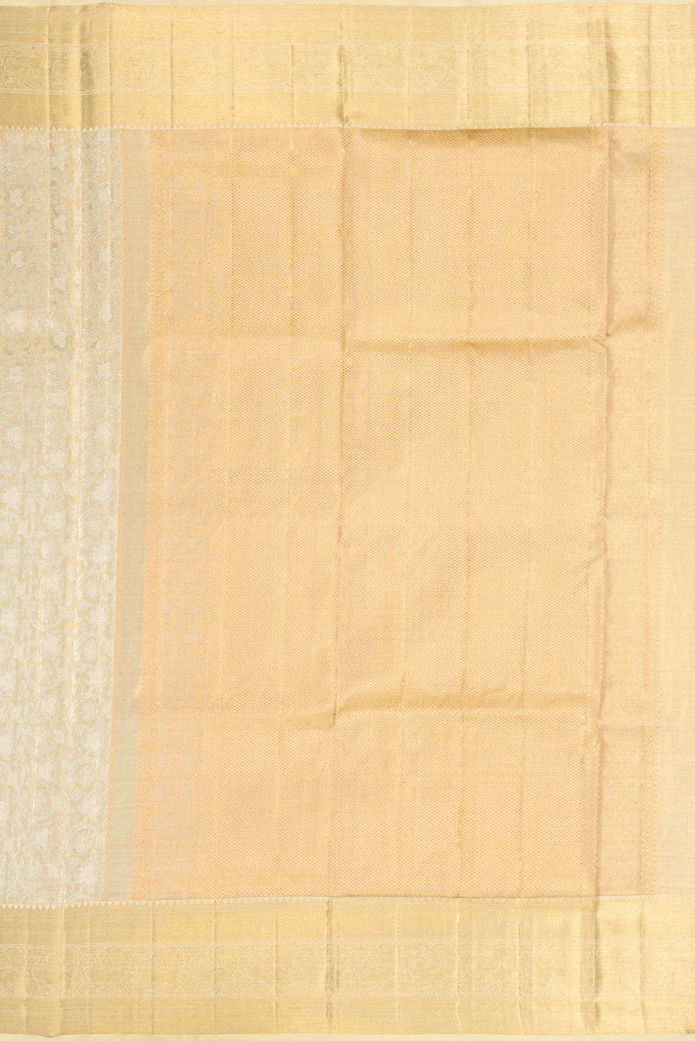 Gold Kanchipuram Tissue Silk Saree
